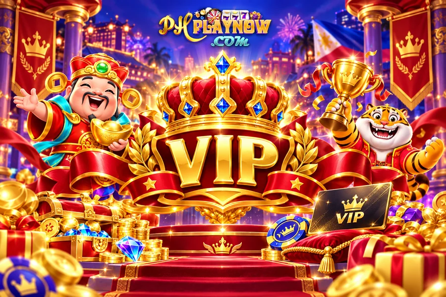 PlayNow VIP themed membership artwork